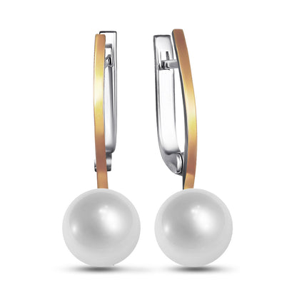 14K Gold Plated Earrings | Elegant | Sterling Silver