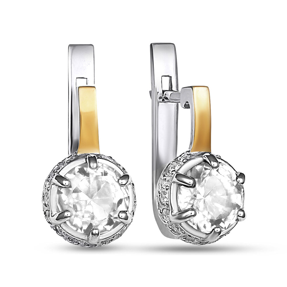 14K Gold Plated Earrings | Sterling Silver