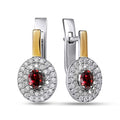 14K Gold Plated Earrings | Sterling Silver
