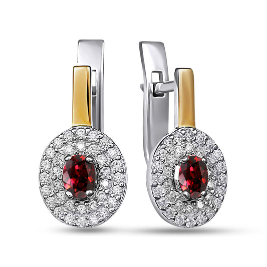 14K Gold Plated Earrings | Sterling Silver