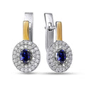 14K Gold Plated Earrings | Sterling Silver
