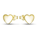 14K Gold Plated Earrings | Coating Minimalist | Sterling Silver