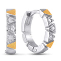 14K Gold Plated Earrings | Sparkling Elegant | Sterling Silver