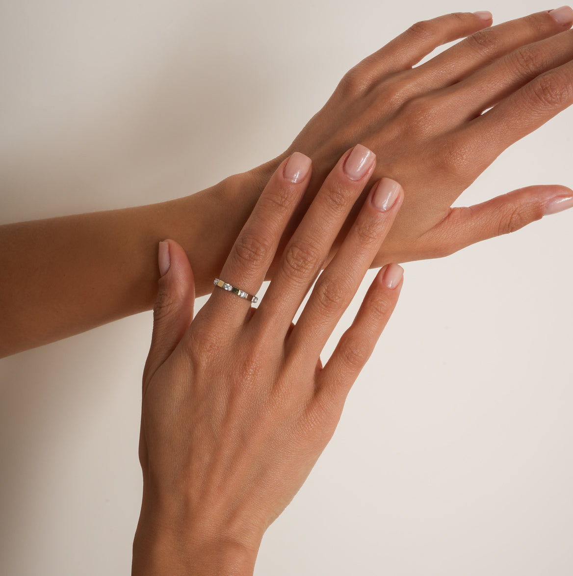 14K Gold Bonded Ring | Sterling Silver