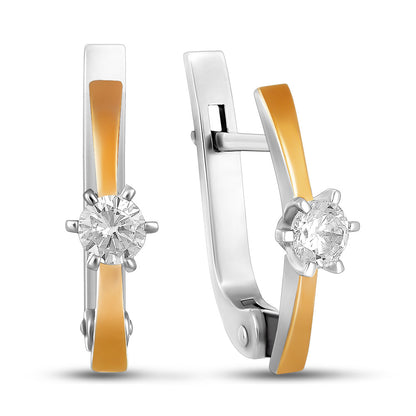 14K Gold Plated Earrings | Elegant | Sterling Silver