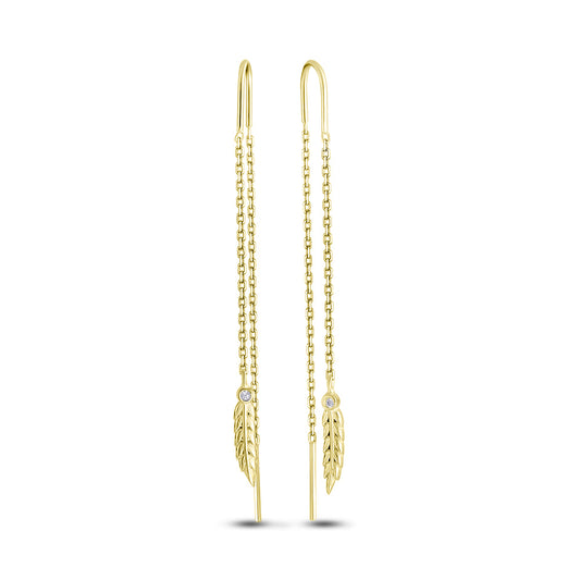 14K Gold Plated Earrings | Refined | Sterling Silver