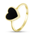 Black Onyx Ring | Black Onyx Elegant | Sterling Silver