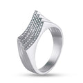 Cubic Zirconia Ring | Minimalist | Sterling Silver