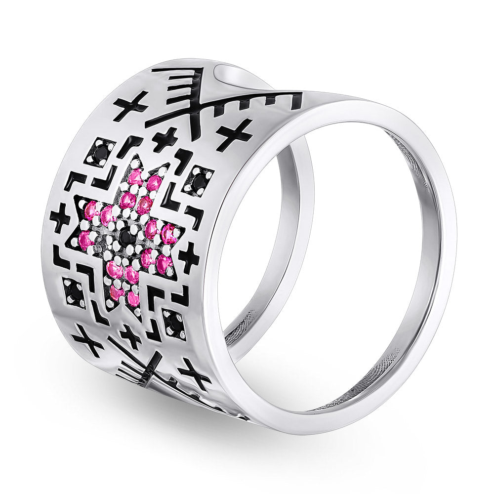 Cubic Zirconia Ring | Delicate | Sterling Silver
