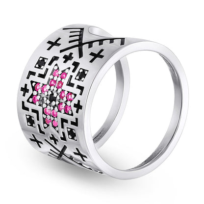Cubic Zirconia Ring | Delicate | Sterling Silver