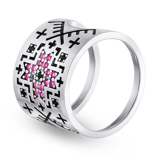 Cubic Zirconia Ring | Delicate | Sterling Silver