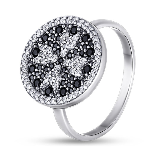 Cubic Zirconia Ring | Slim | Sterling Silver