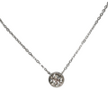Moissanite Pendant Necklace | Crystal Symphony | Sterling Silver