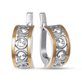 14K Gold Plated Earrings | Natalie | Sterling Silver