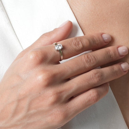 Two-Tone Ring | Sterling Silver