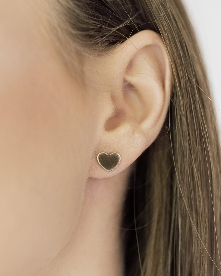 14K Gold Plated Earrings | Coating Minimalist | Sterling Silver