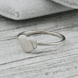 925 Sterling Silver Ring - Elegant Band for Everyday Wear - Olivia Star Jewelry 1360R