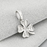 Elegant Pendant in Solid Gold over Sterling Silver 1376P