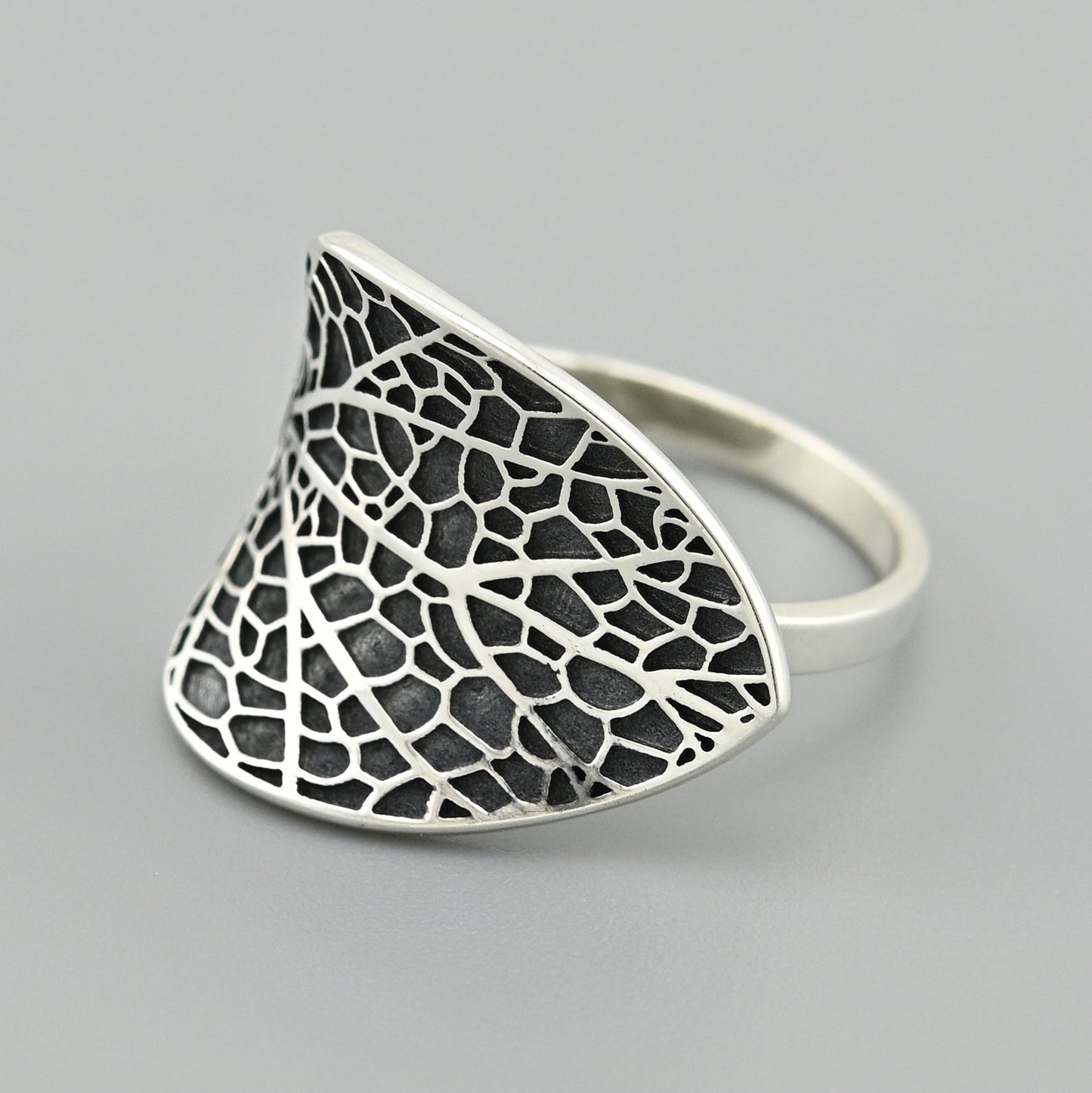 Enamel Ring | Sleek | Sterling Silver