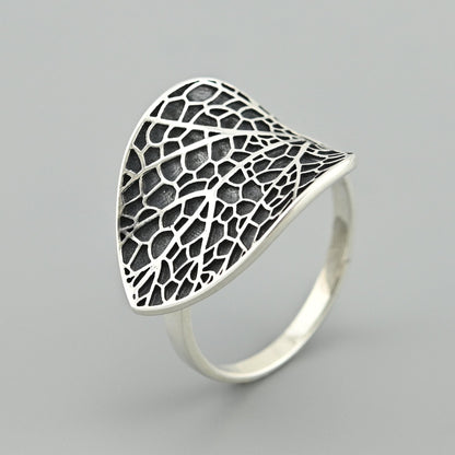 Enamel Ring | Sleek | Sterling Silver