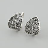 Pendientes de moissanita para mujer | Plata de ley 925 con baño de oro de 18 quilates | Diseño conmovedor