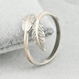 Minimalist Two-Tone Silver & Gold Stacking Ring for Women 1402R