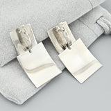 Pendientes de moissanita para mujer | Plata de ley 925 con baño de oro de 18 quilates | Diseño conmovedor