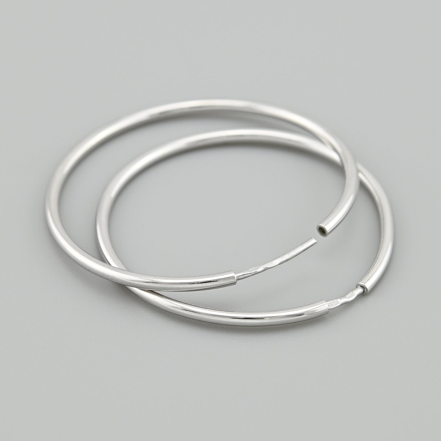 Sterling Silver Hoop Earrings | Elegant