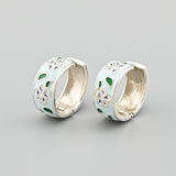 Pendientes de moissanita para mujer | Plata de ley 925 con baño de oro de 18 quilates | Diseño conmovedor