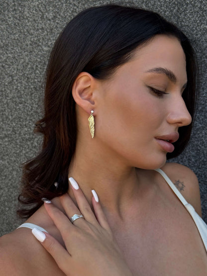 14K Gold Plated Earrings | Sterling Silver
