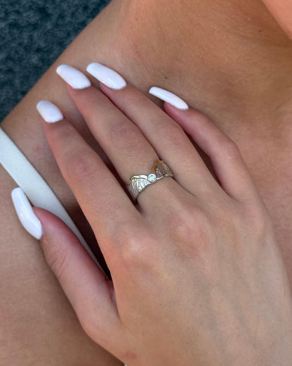 14K Gold Bonded Ring | Sterling Silver