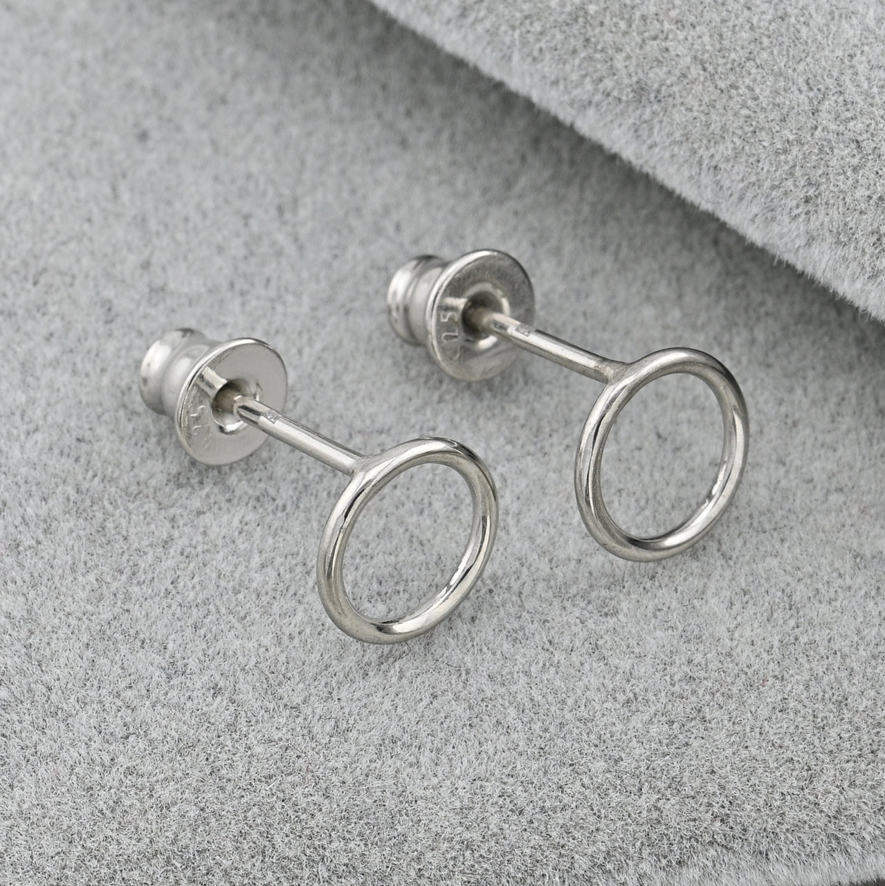 Sterling Silver Stud Earrings | Simple Daily Wear