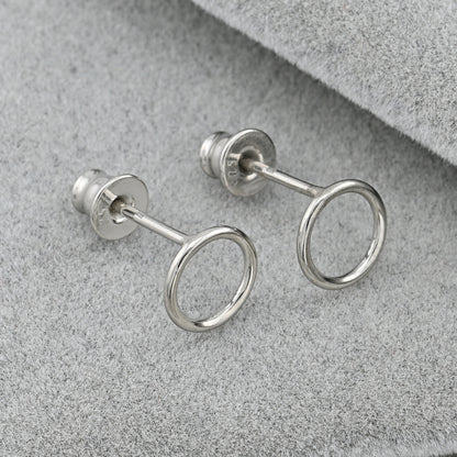 Sterling Silver Stud Earrings | Simple Daily Wear