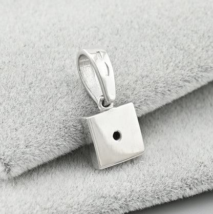 Pendientes de moissanita para mujer | Plata de ley 925 con baño de oro de 18 quilates | Diseño conmovedor