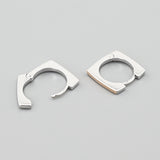 Pendientes de moissanita para mujer | Plata de ley 925 con baño de oro de 18 quilates | Diseño conmovedor