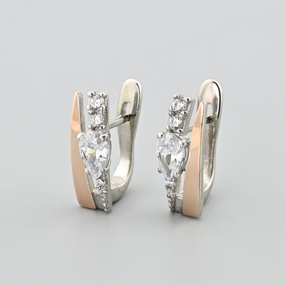 14K Gold Plated Earrings | Classic | Sterling Silver
