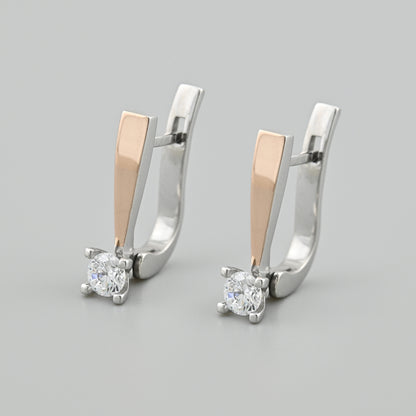 14K Gold Plated Earrings | Elegant | Sterling Silver