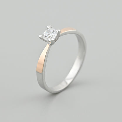 14K Gold Bonded Ring | Sterling Silver