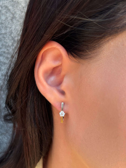 14K Gold Plated Earrings | Elegant | Sterling Silver