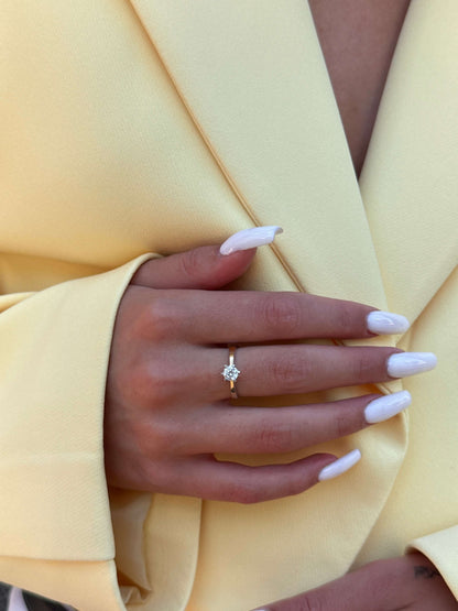 14K Gold Bonded Ring | Sterling Silver