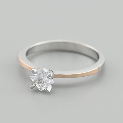 14K Gold Bonded Ring | Sterling Silver