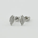 Pendientes de moissanita para mujer | Plata de ley 925 con baño de oro de 18 quilates | Diseño conmovedor