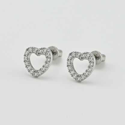 Cubic Zirconia Earrings | Sparkling Elegant | Sterling Silver
