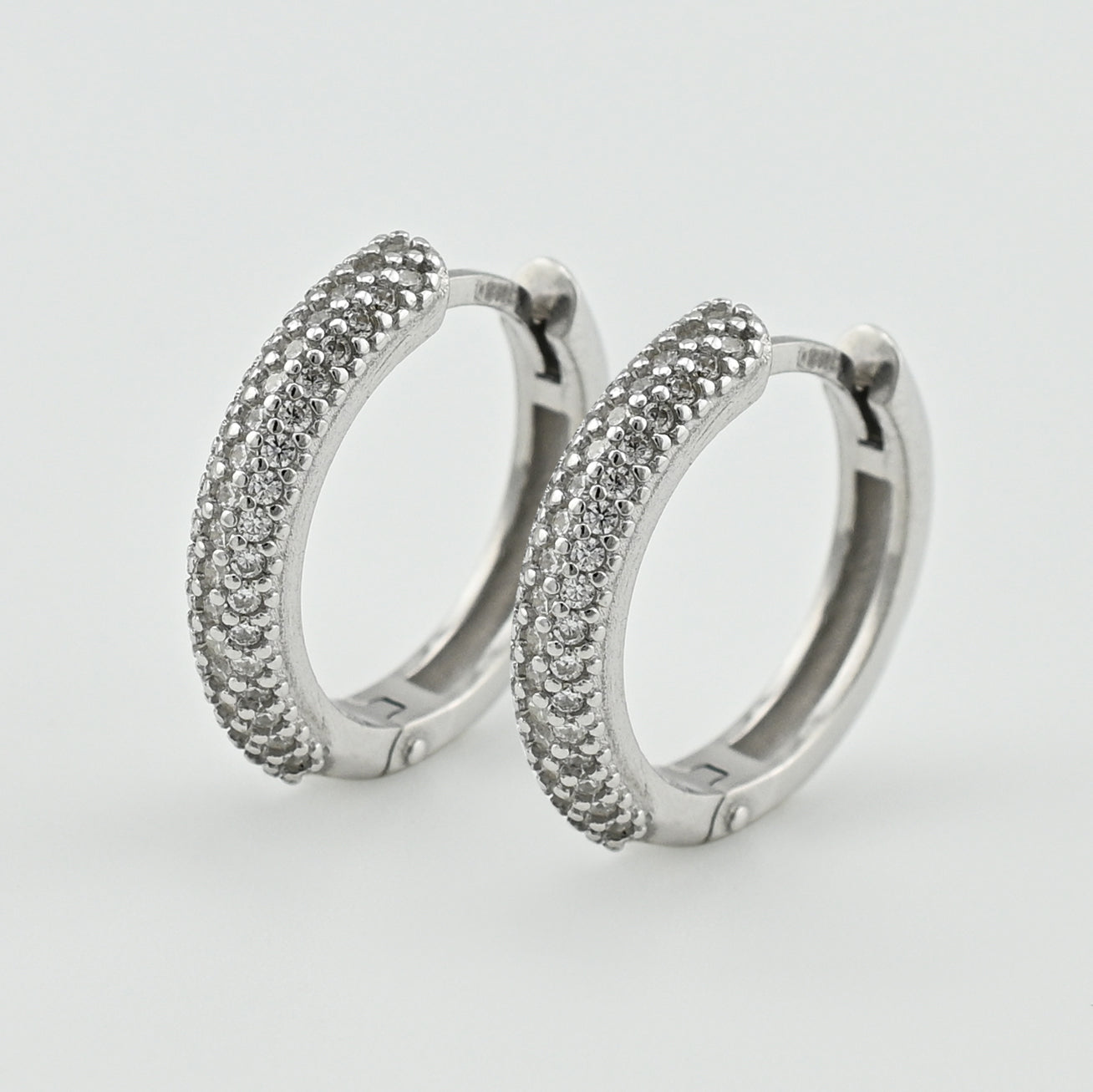 Cubic Zirconia Earrings | Classic | Sterling Silver