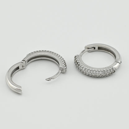 Cubic Zirconia Earrings | Classic | Sterling Silver