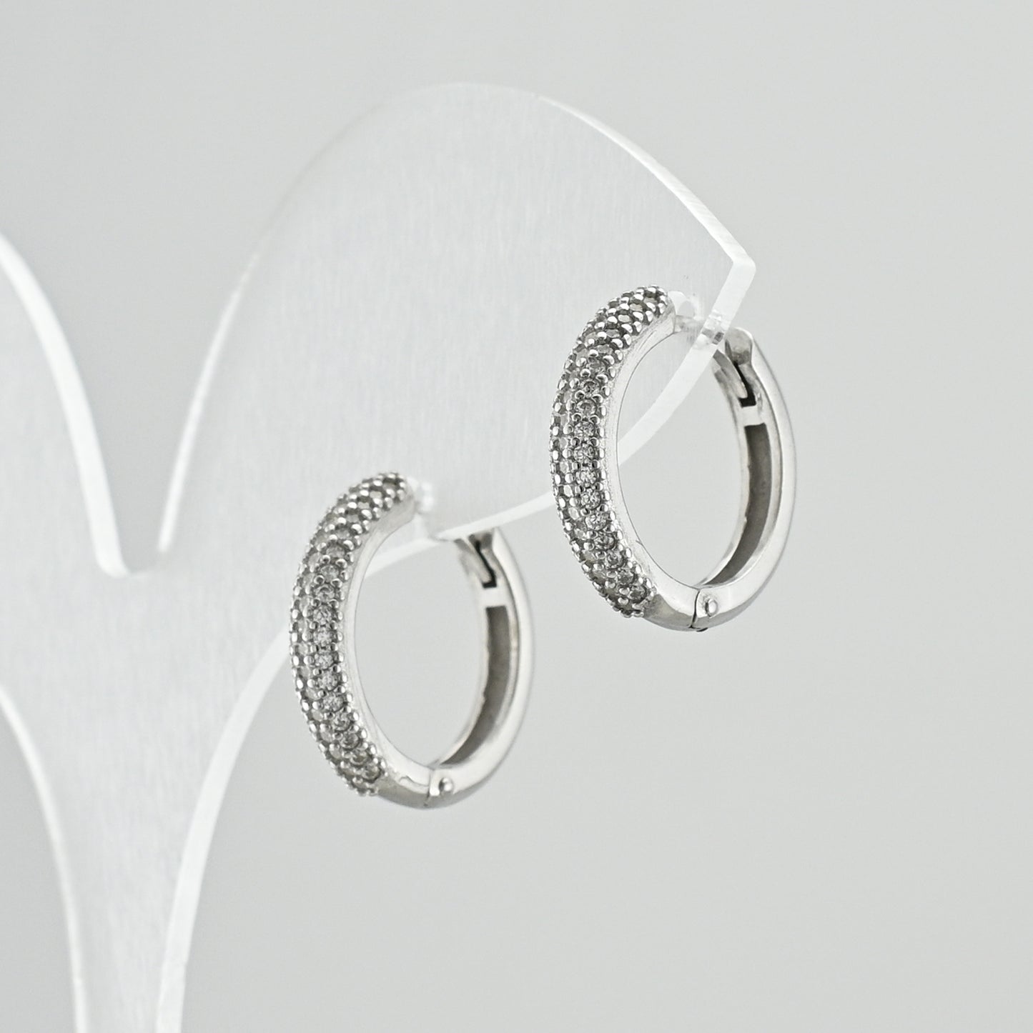 Cubic Zirconia Earrings | Classic | Sterling Silver