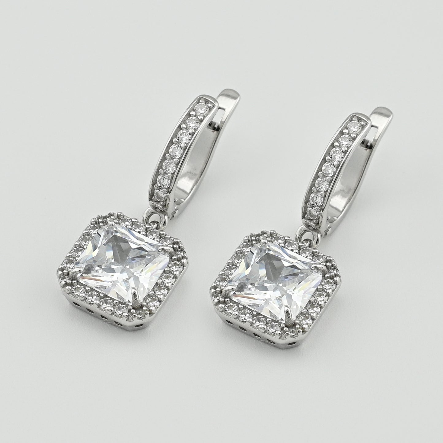 Cubic Zirconia Earrings | Timeless | Sterling Silver