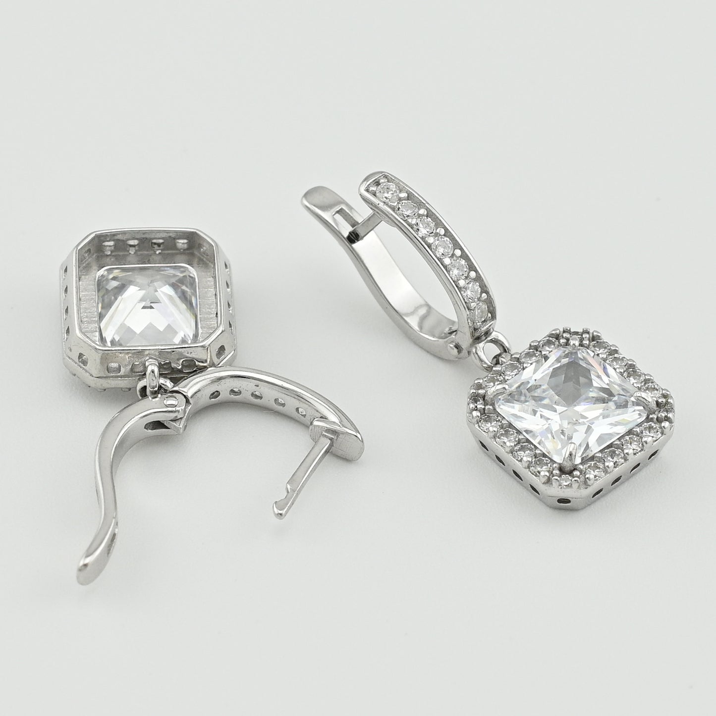 Cubic Zirconia Earrings | Timeless | Sterling Silver