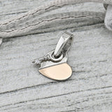 Pendientes de moissanita para mujer | Plata de ley 925 con baño de oro de 18 quilates | Diseño conmovedor