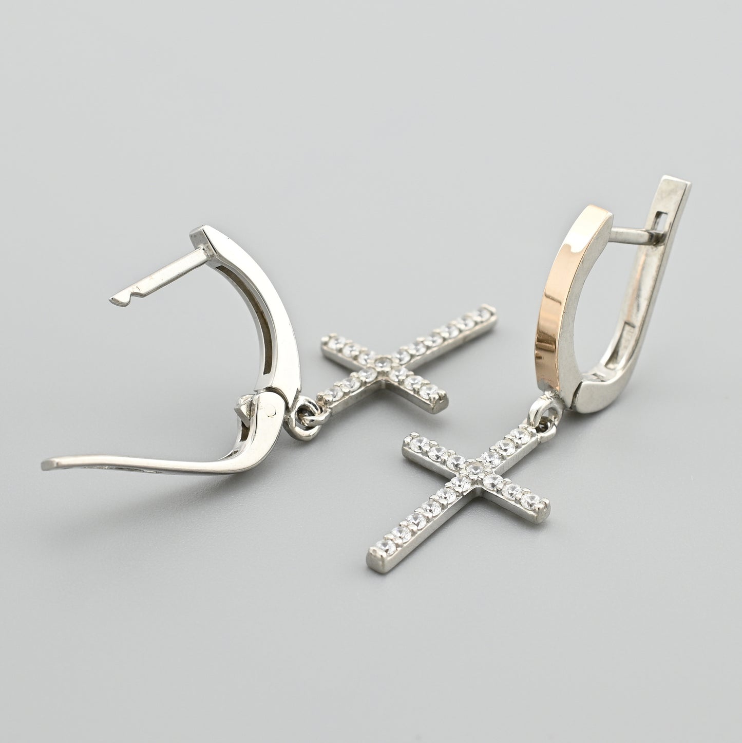 14K Gold Plated Stud Earrings | Sterling Silver
